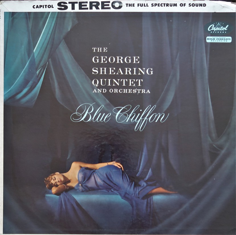 Cheesecake Cover of the Week: George Shearing, ‘Blue Chiffon’