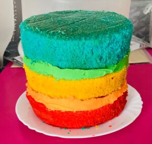 Trying out new products!